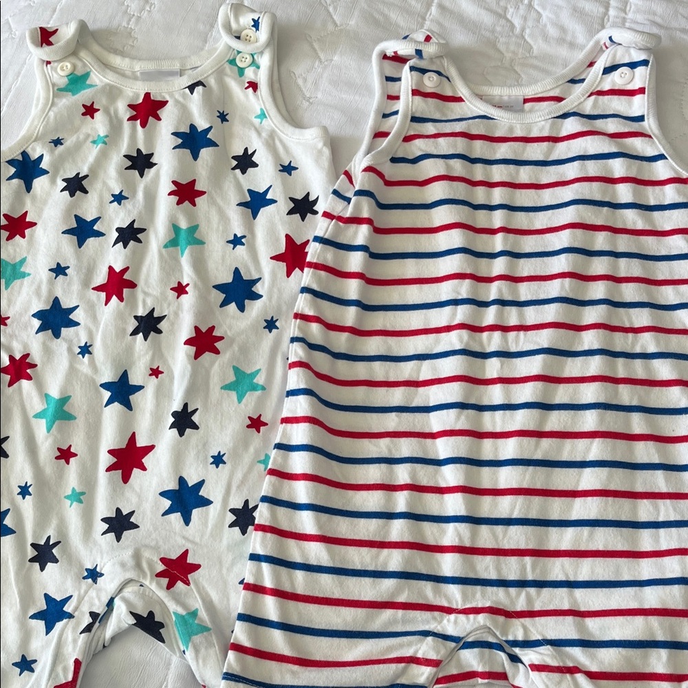 Hanna Andersson Set of 2 Rompers